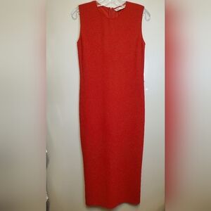 94. NWOT - ZARA Elegant Red Sleeveless Dress